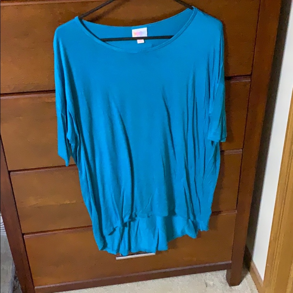 Lularoe Irma XS teal Turquoise